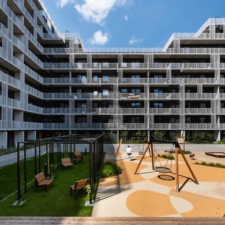 Wola Cosy White Apartment Warschau Exterior foto