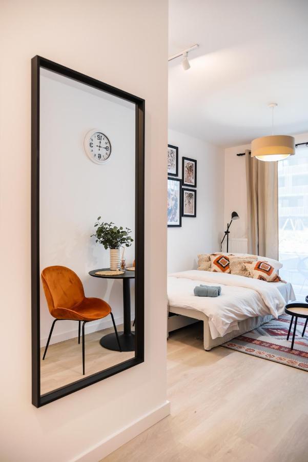 Wola Cosy White Apartment Warschau Exterior foto