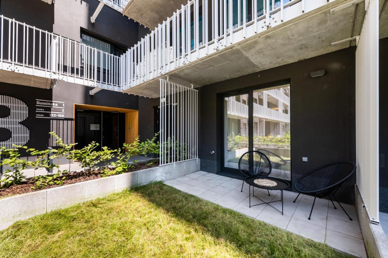 Wola Cosy White Apartment Warschau Exterior foto